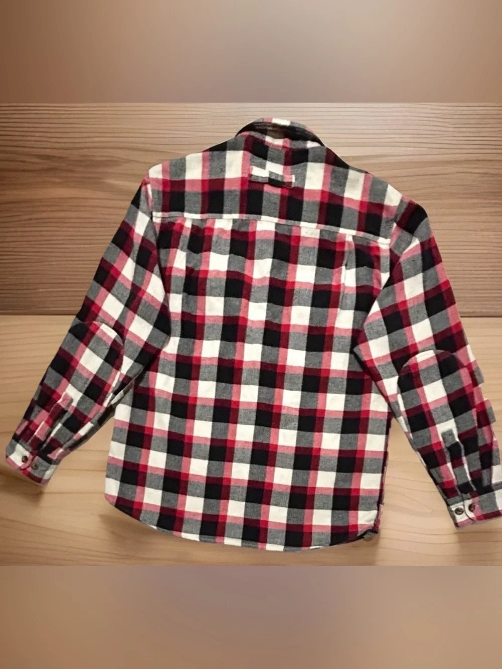 VTG Woolrich Men’s Classic Flannel Buffalo Plaid 100% Cotton Shirt L - Picture 8 of 11